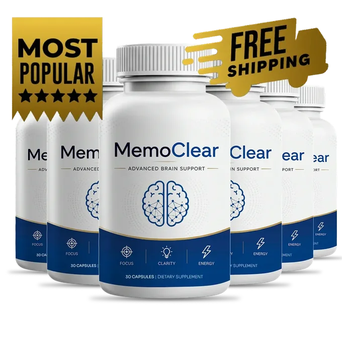 6 bottles of MemoClear, a 180 day supply